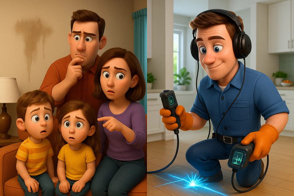 Fuga invisible: cómo detectarla sin obra en pisos