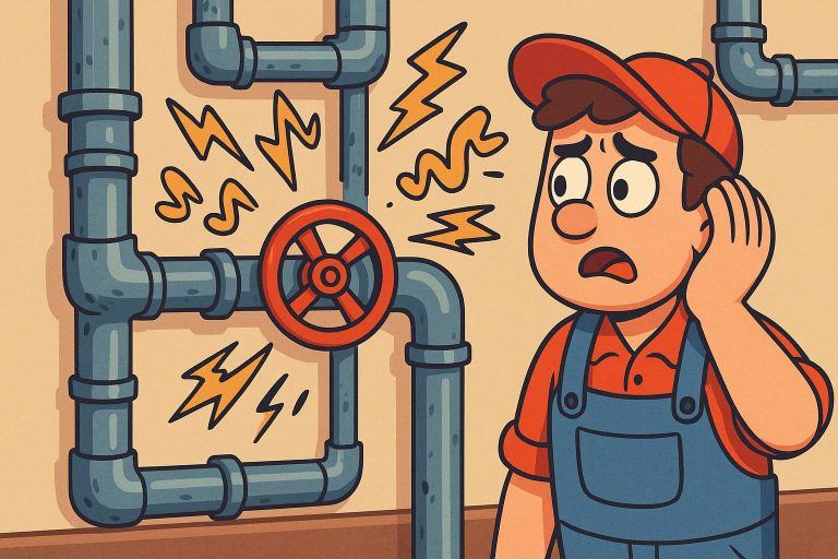 Hombre en Sevilla desvelado por ruido de golpe de ariete en las tuberías